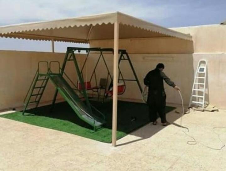 سواتر مظلات في الجنوب