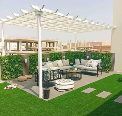 تركيب مظلات الجموب